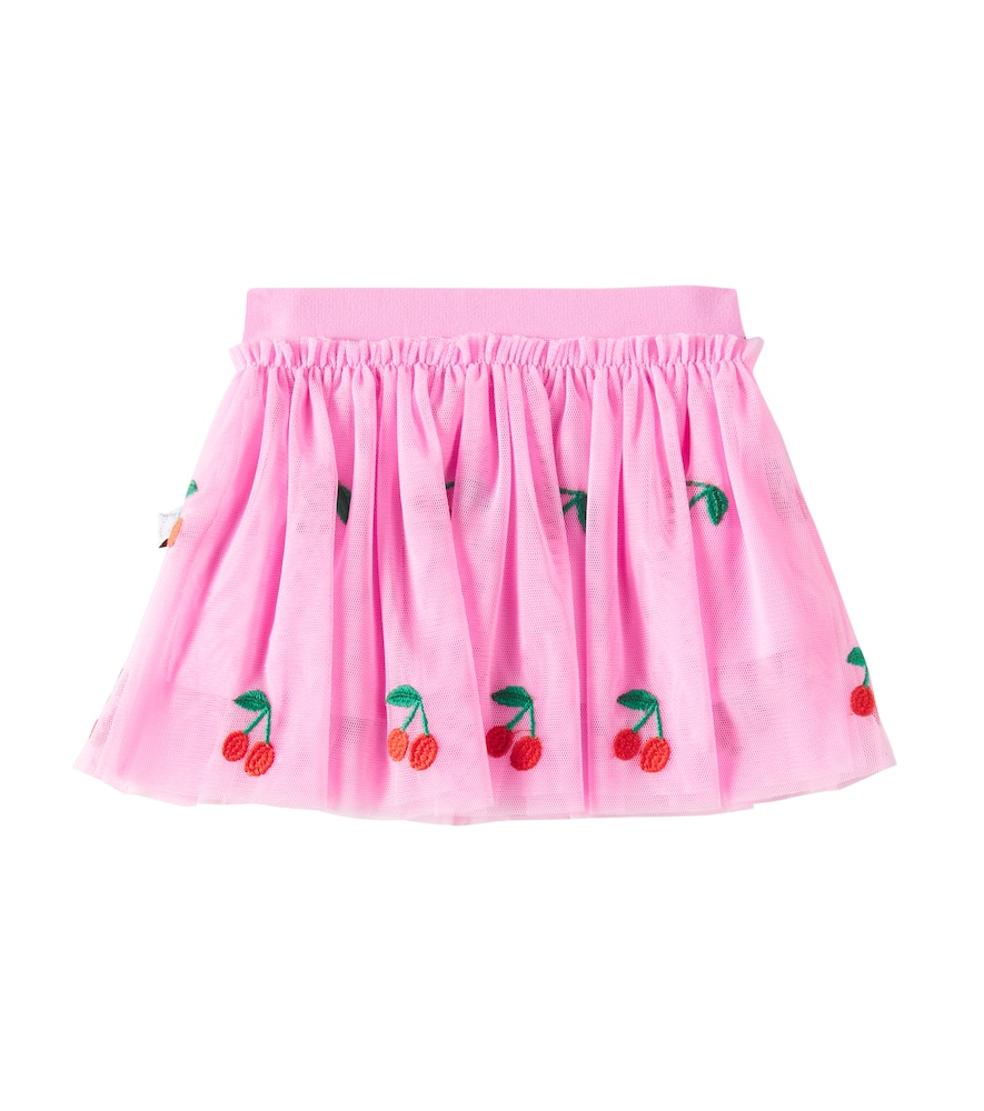 Stella Mccartney Embroidered Tutu Skirt In Pink