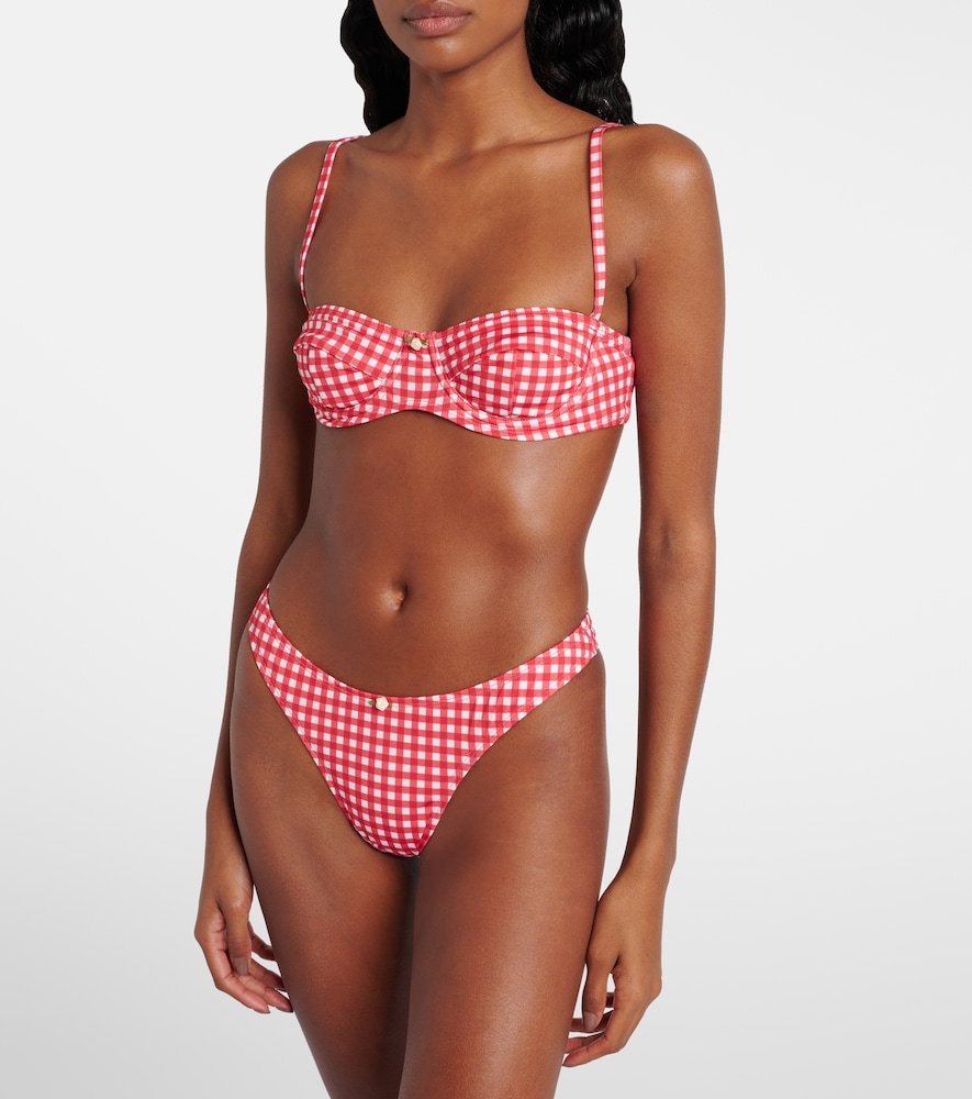  Bananhot Bananhot Lenny Gingham Bikini Top 