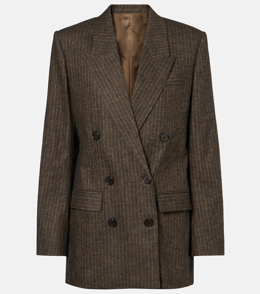 Jevima chalk stripe suit jacket