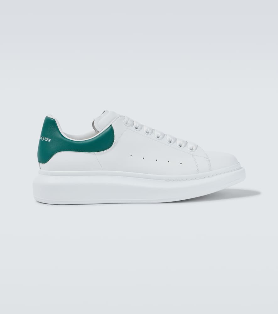 Alexander Mcqueen Suede Upper Sneakers With Oversized Rubber Sole
