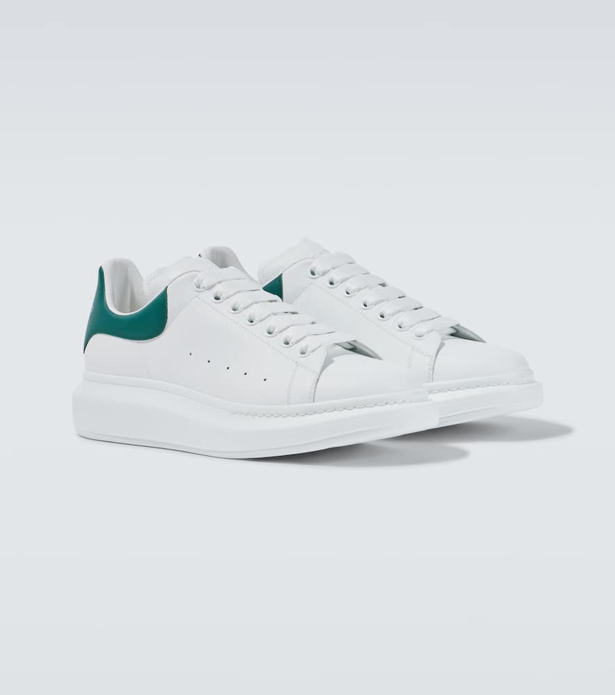 Alexander Mcqueen Suede Upper Sneakers With Oversized Rubber Sole