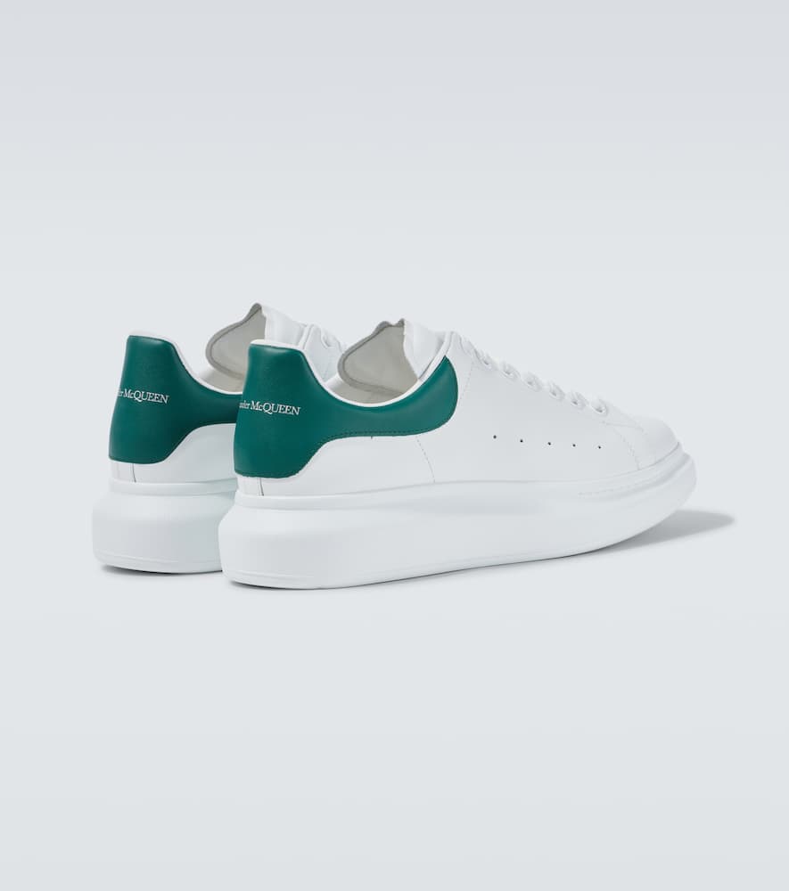 Alexander Mcqueen Suede Upper Sneakers With Oversized Rubber Sole