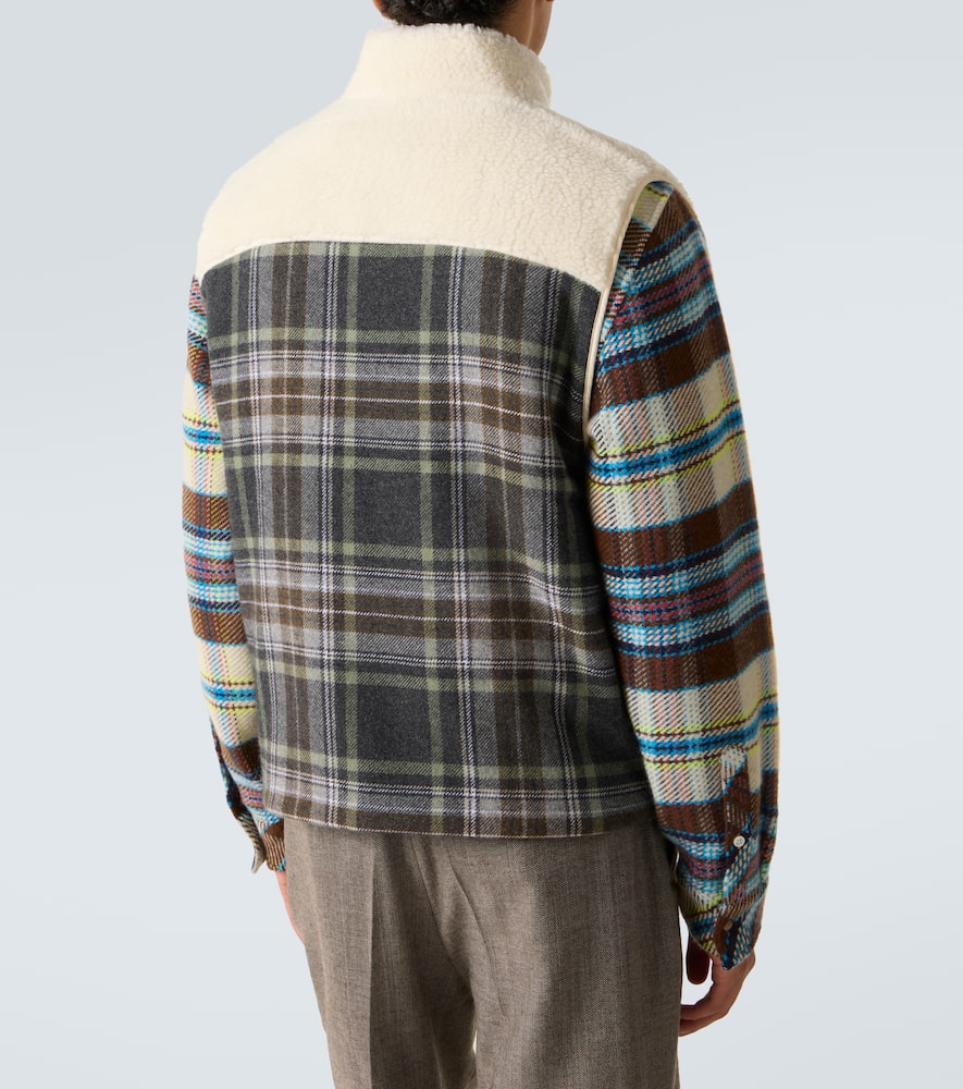 God's True Cashmere Reversible Cashmere And Wool Vest In Neutral