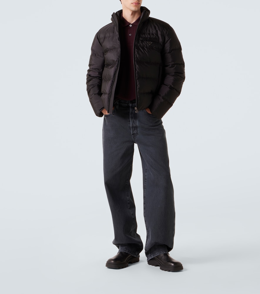  Prada Prada Logo Quilted Down Jacket 