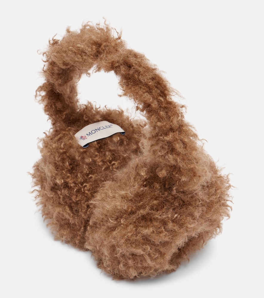 Moncler Logo teddy earmuffs