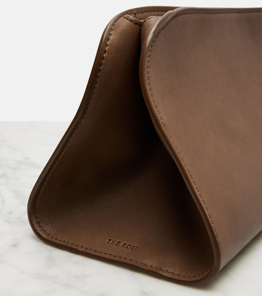  The Row The Row Peggy Small Leather Clutch 
