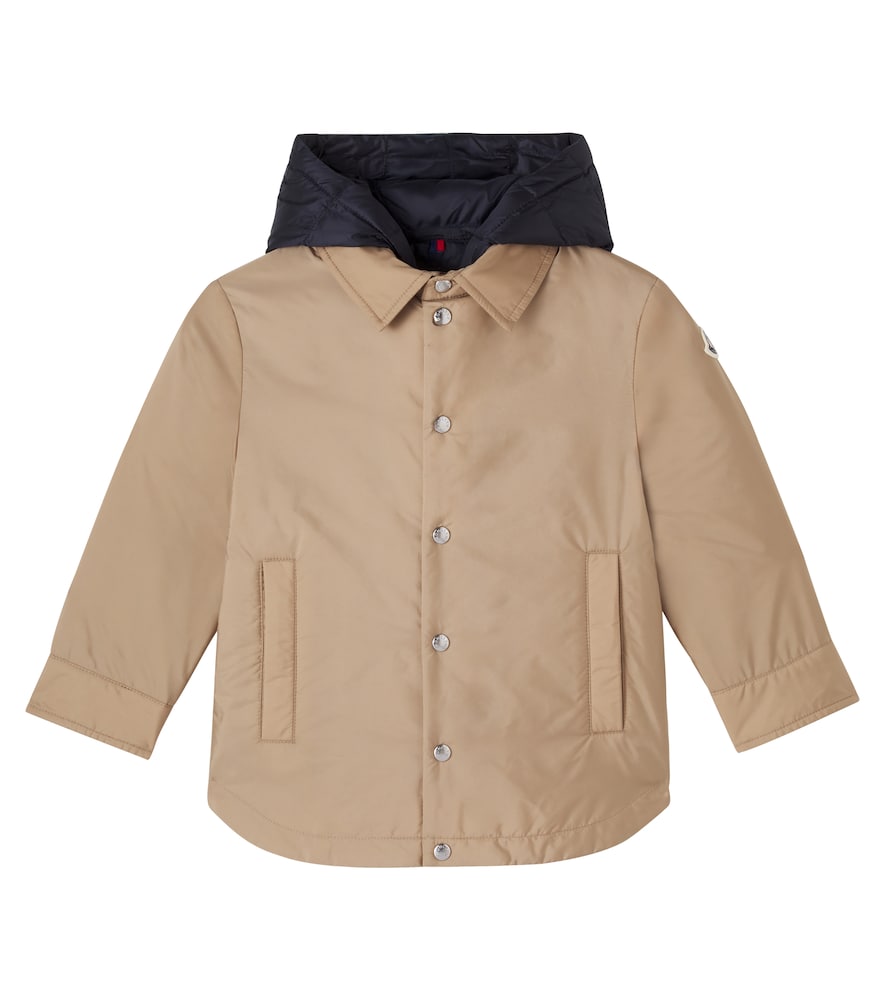 Moncler Enfant Beige Adil Down Raincoat Y Size 4 - Mytheresa