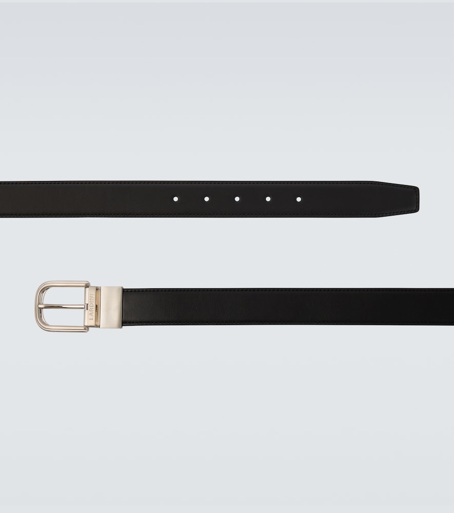  Lardini Lardini Logo Leather Belt 