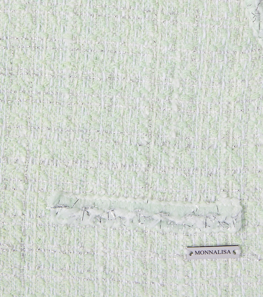  Monnalisa Monnalisa Top Bon Ton Aus Bouclé 