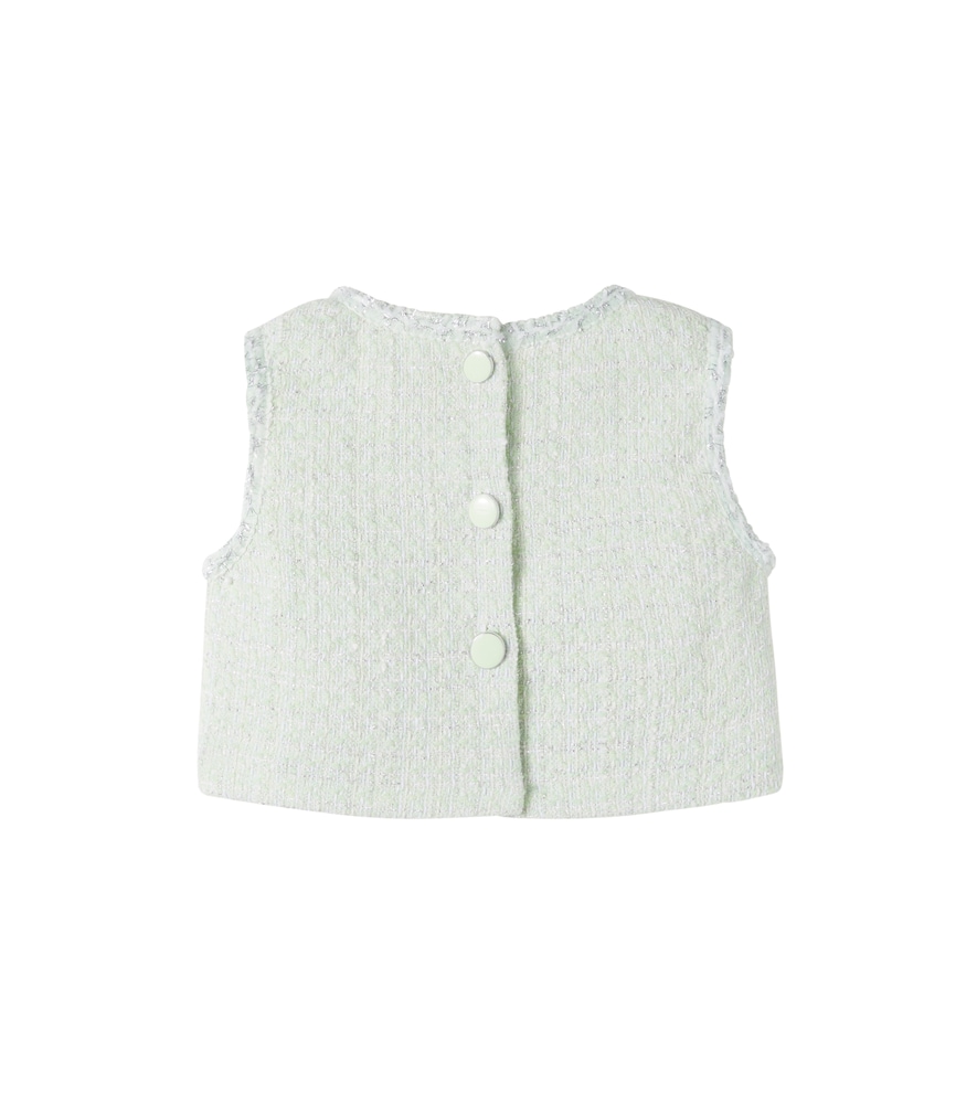  Monnalisa Monnalisa Top Bon Ton Aus Bouclé 