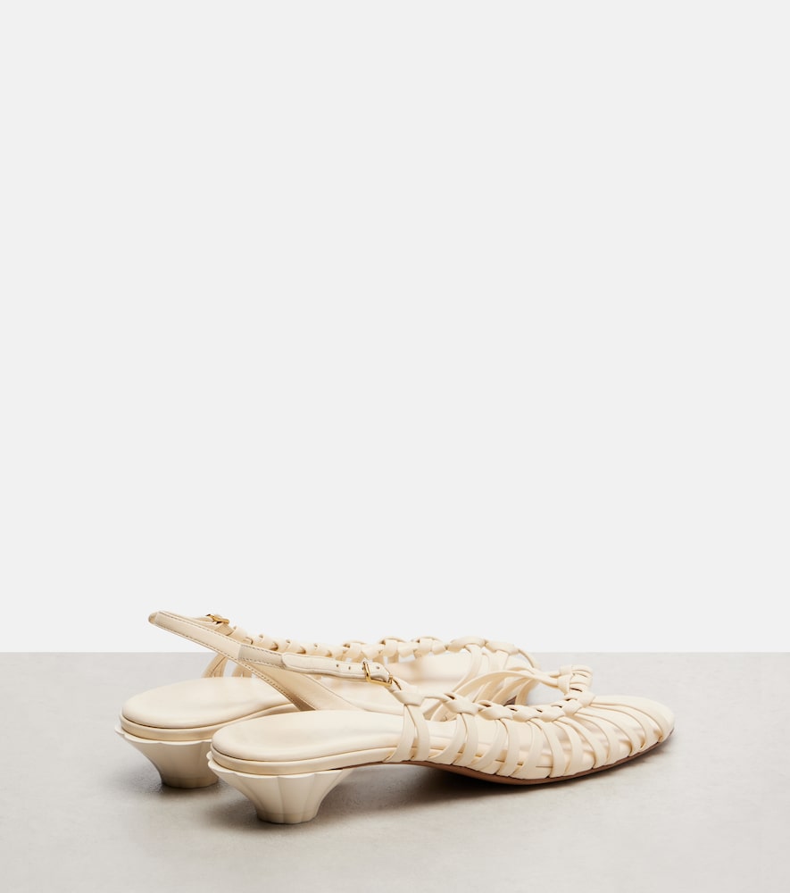  Chloe Chloé Slingback-sandalen Estra Aus Leder 