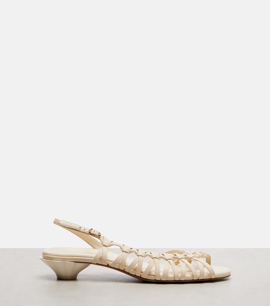  Chloe Chloé Slingback-sandalen Estra Aus Leder 