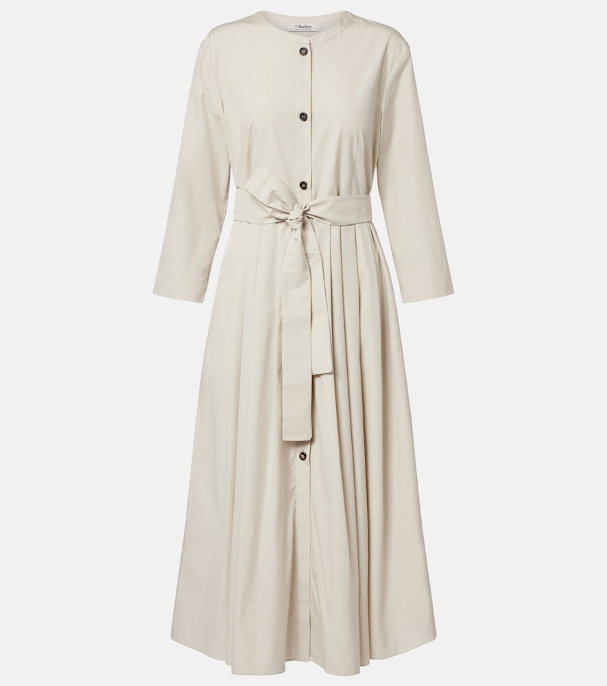 'S Max Mara Giorno belted cotton shirt dress
