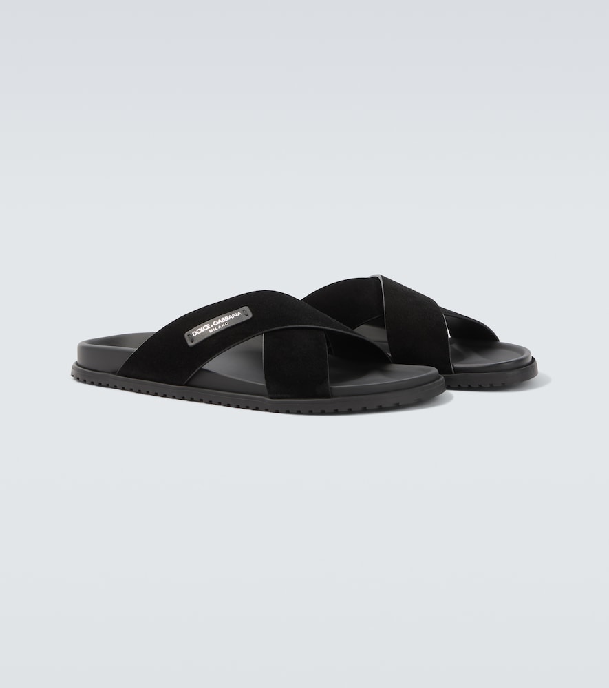 Sandali in suede