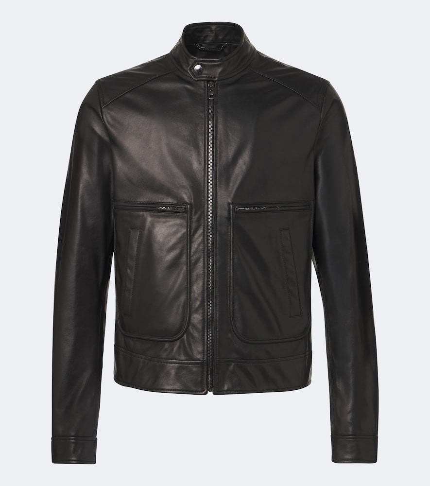 Lederjacke