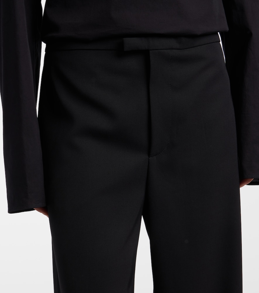  Gucci Gucci Wool Wide-leg Pants 