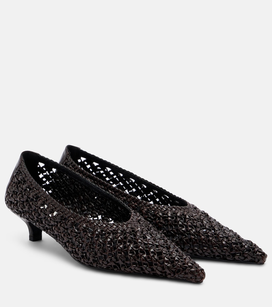 Pumps Sharp aus Leder