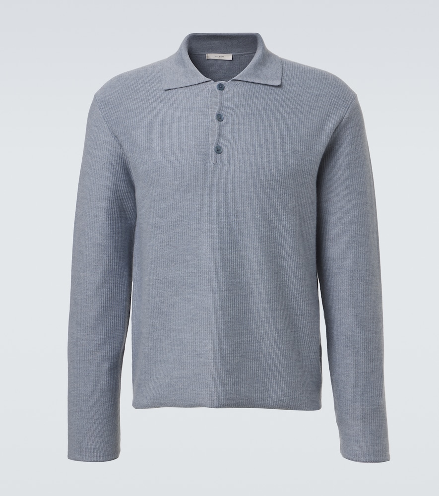 The Row Bertram Cashmere Polo Sweater by The Row