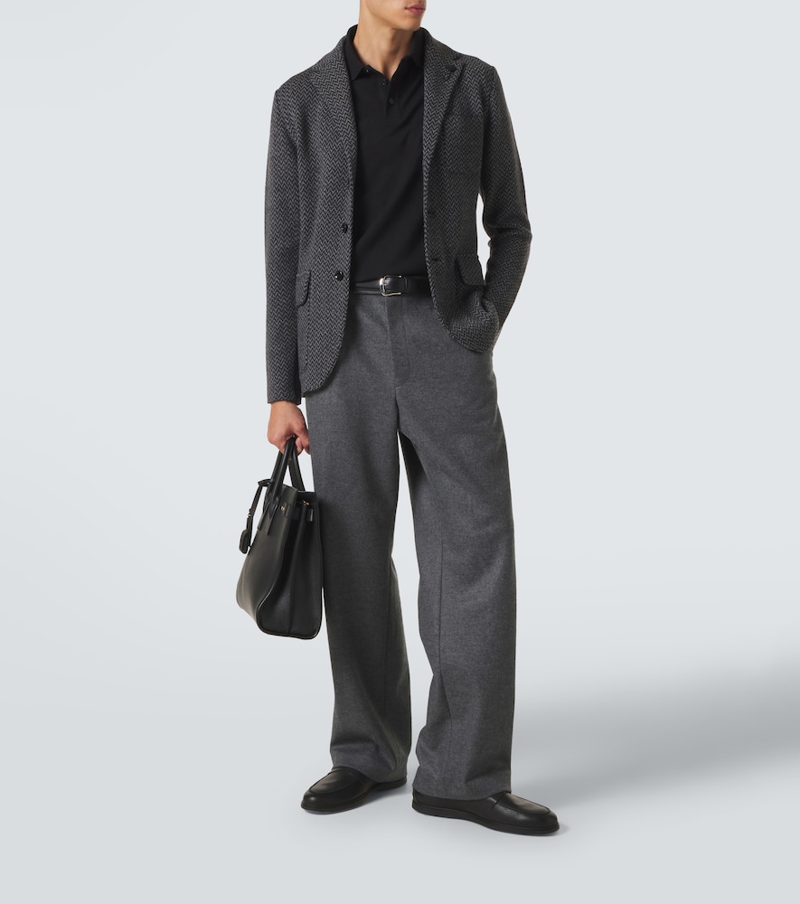 Lardini Virgin chevron wool blazer | Thumbnail 2