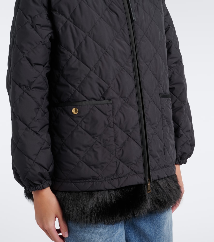 Chaleureux Convertible Quilted Down Jacket