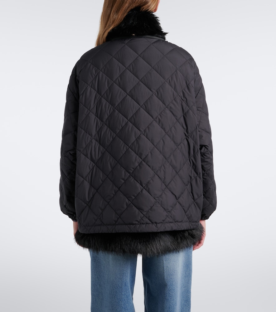 Chaleureux Convertible Quilted Down Jacket