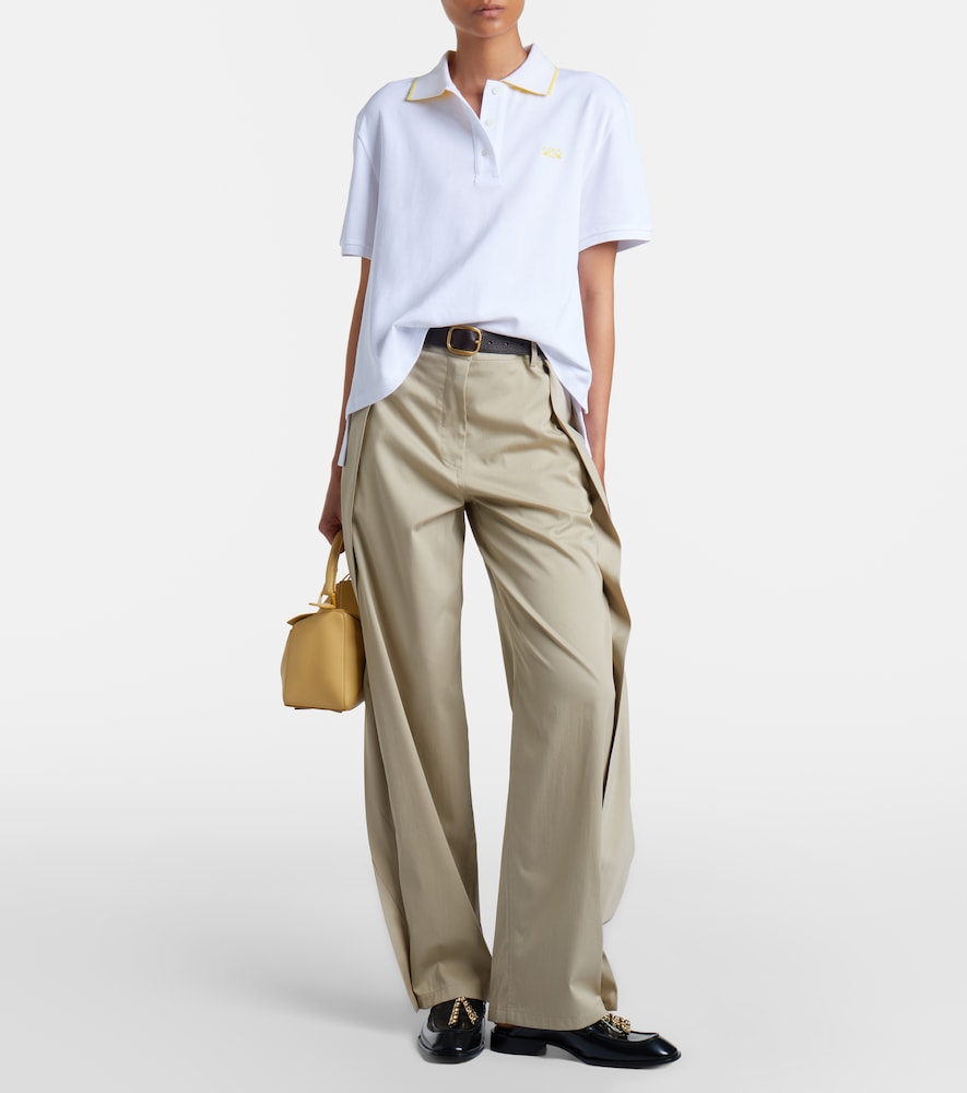 Double L Cotton Piqué Polo