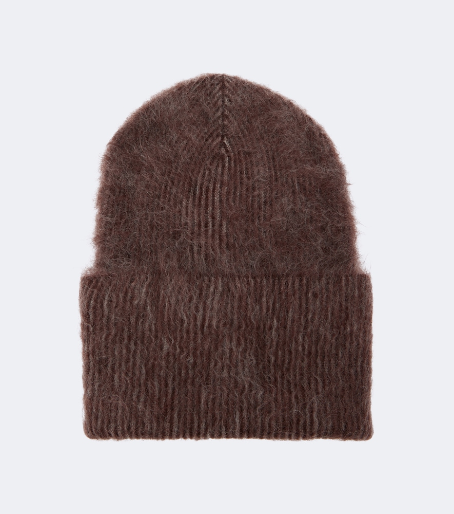 Mütze aus Mohair, Alpakawolle und Wolle