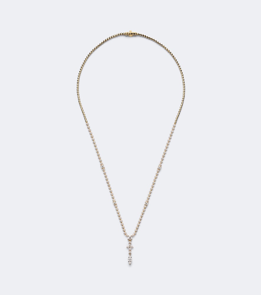 Anita Ko Vivi 18kt gold necklace with diamonds