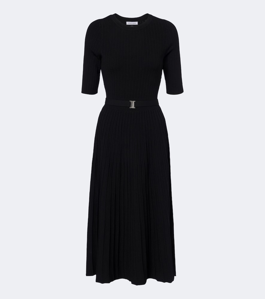 Abito midi Elthea in maglia a coste