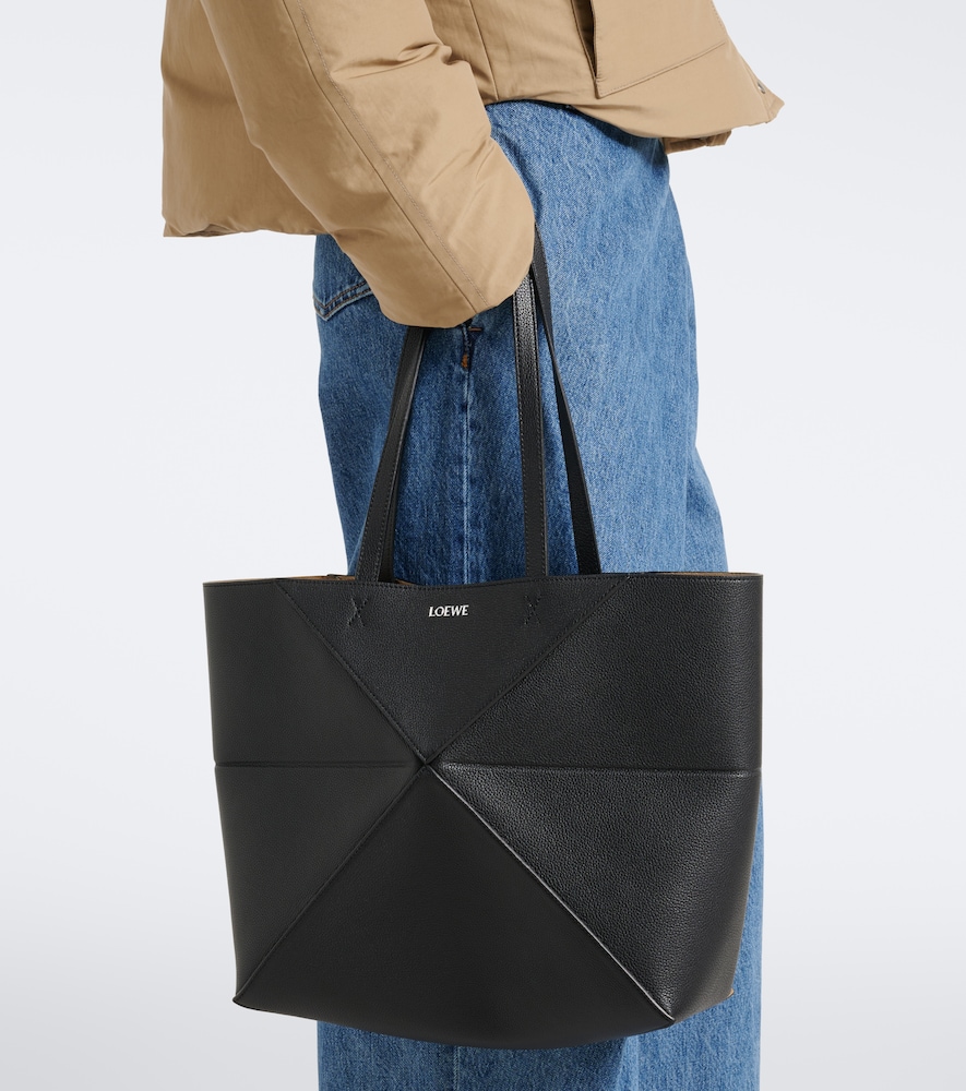 Puzzle Fold Medium Tote Bag