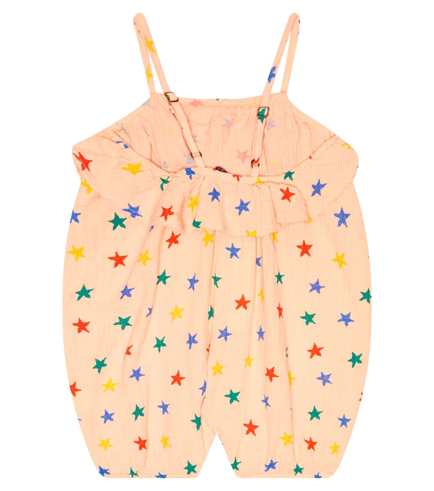 Bobo Choses Baby Printed Cotton Romper In Light Pink