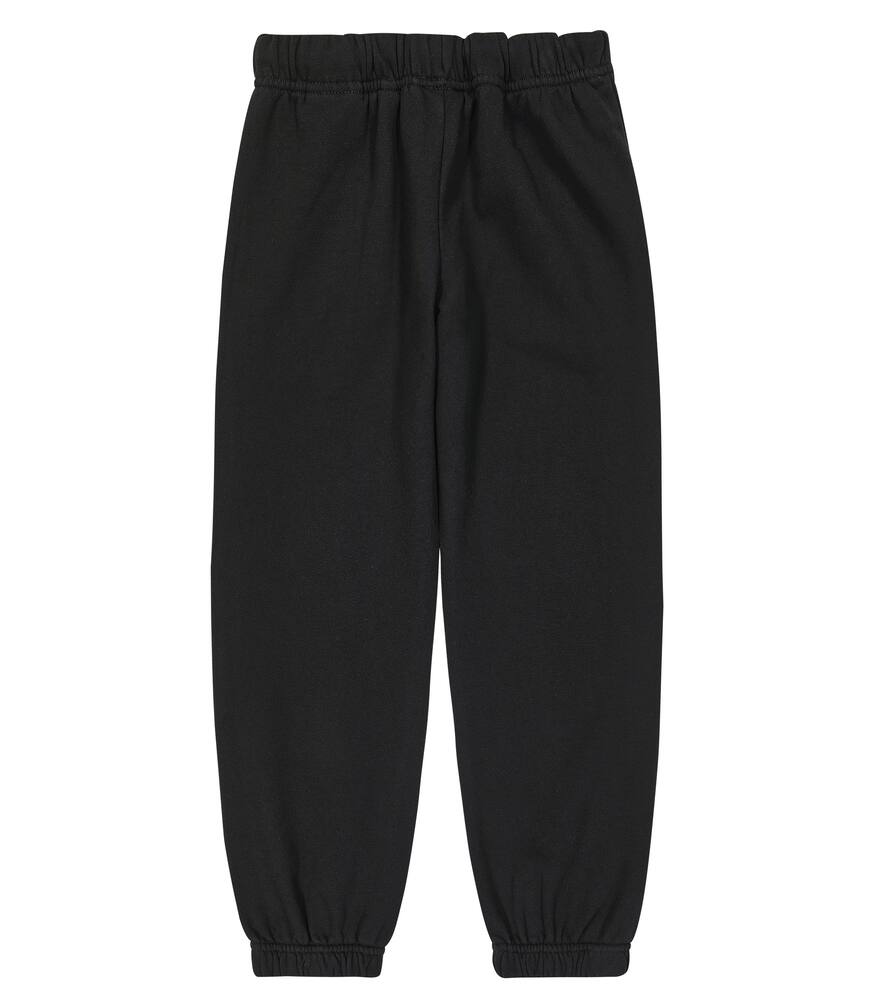 Shop Palm Angels Cotton Jersey Sweatpants In Black