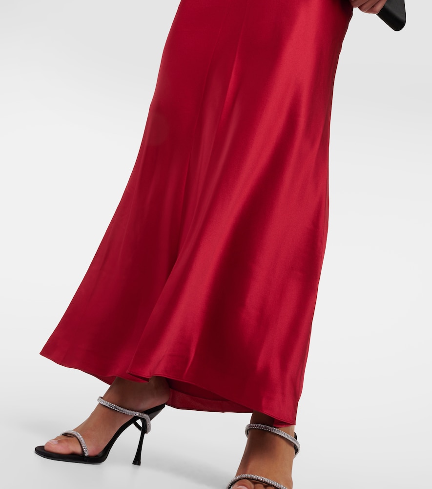  The Sei The Sei Silk Satin Maxi Skirt 