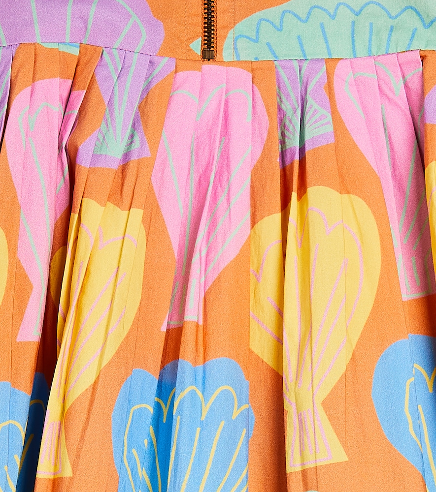  Stella Mccartney Kids Stella Mccartney Kids Bedrucktes Kleid Aus Baumwolle 