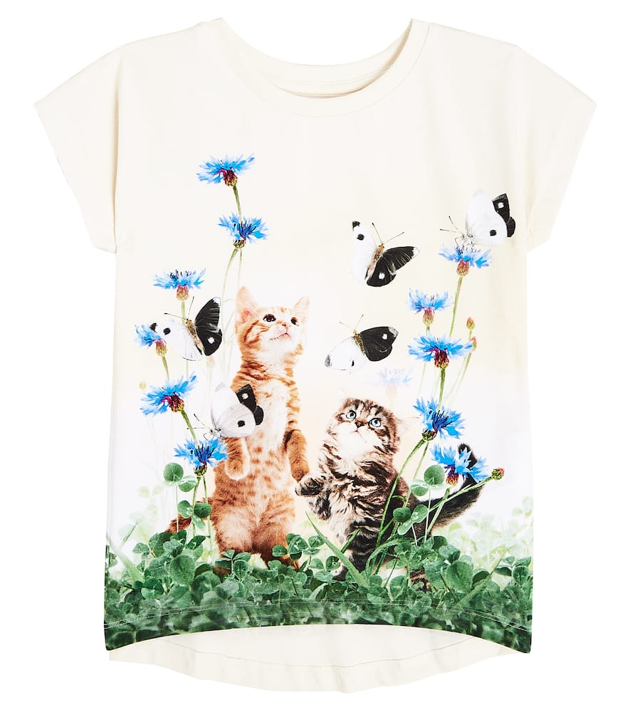 Molo Ragnhilde printed cotton-blend T-shirt