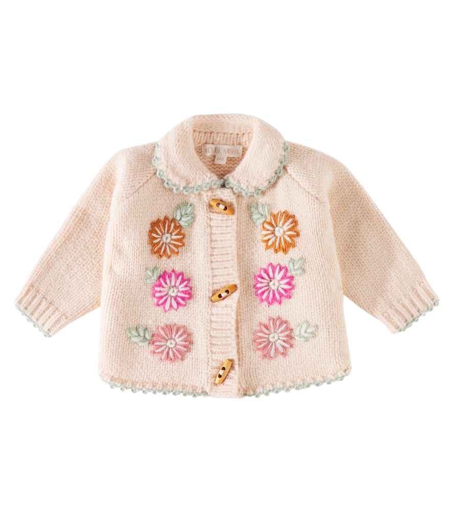 Louise Misha Baby Khella embroidered cardigan