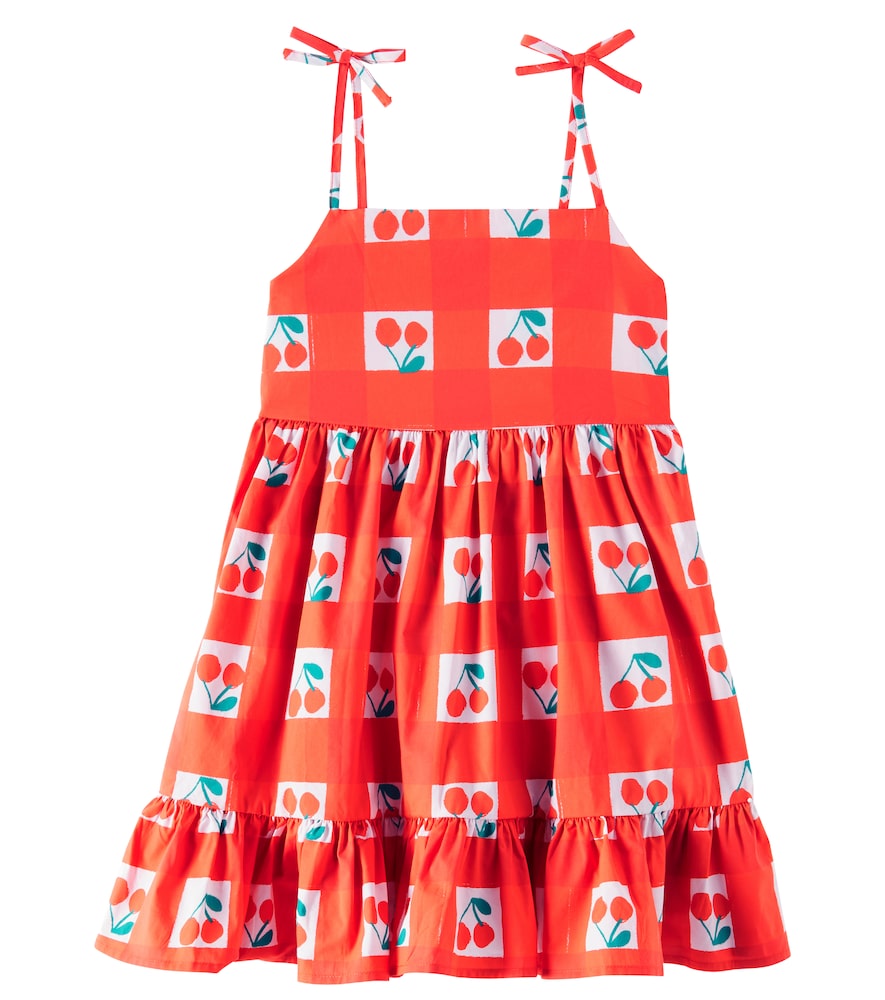 Stella McCartney Kids Printed cotton dress　ステラ マッカートニー キッズ プリント コットン ドレス Stella