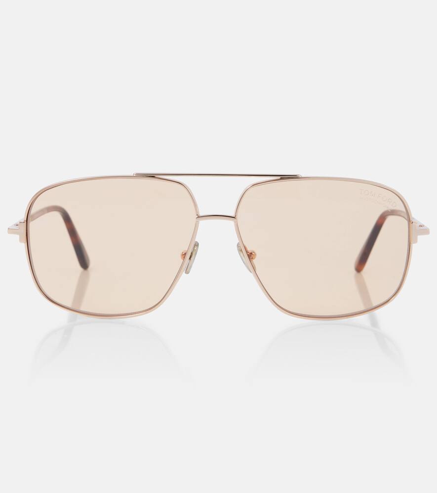 Tom Ford Tex aviator sunglasses