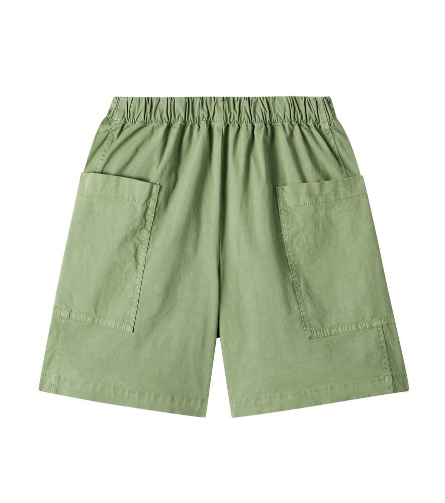 Il Gufo Two-pocket Shorts In Green