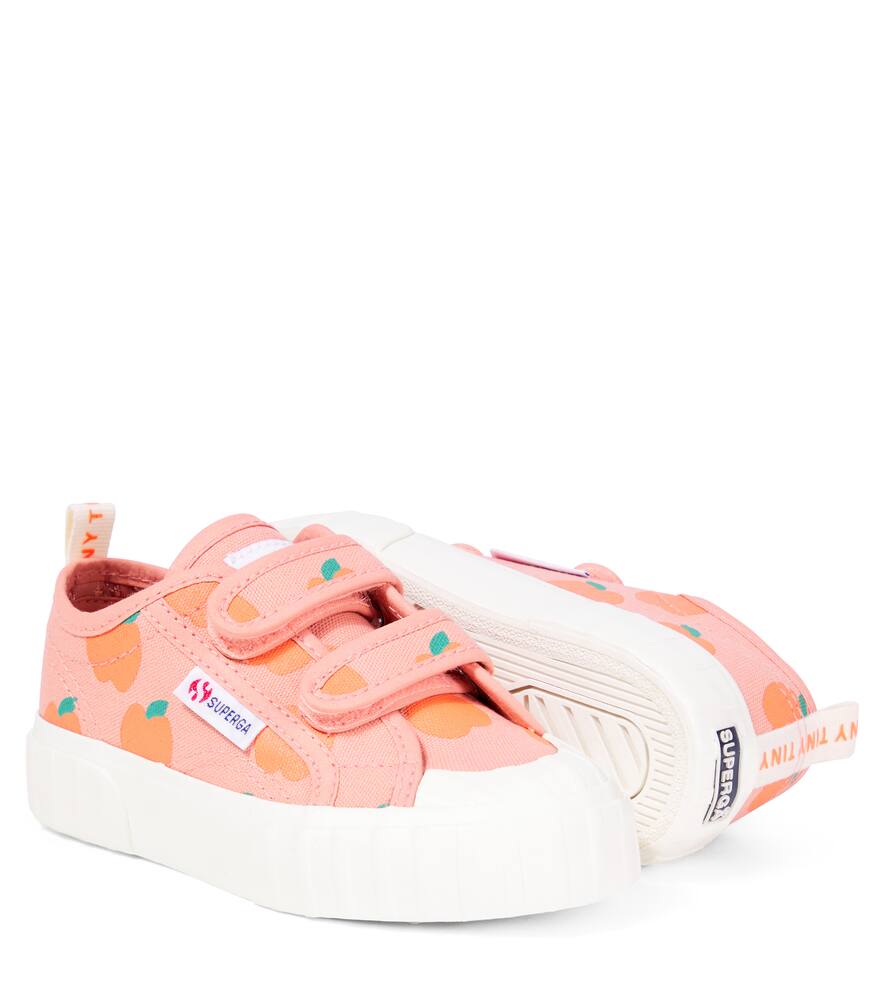 TINYCOTTONS X SUPERGA APPLES PRINTED SNEAKERS