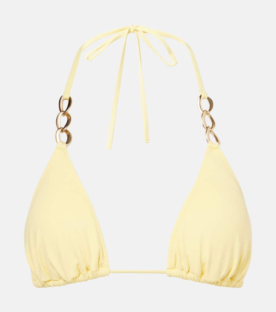 Melissa Odabash Gorda Bikini Top In Yellow