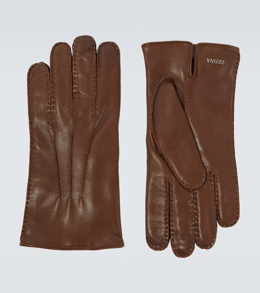 Zegna eather gloves