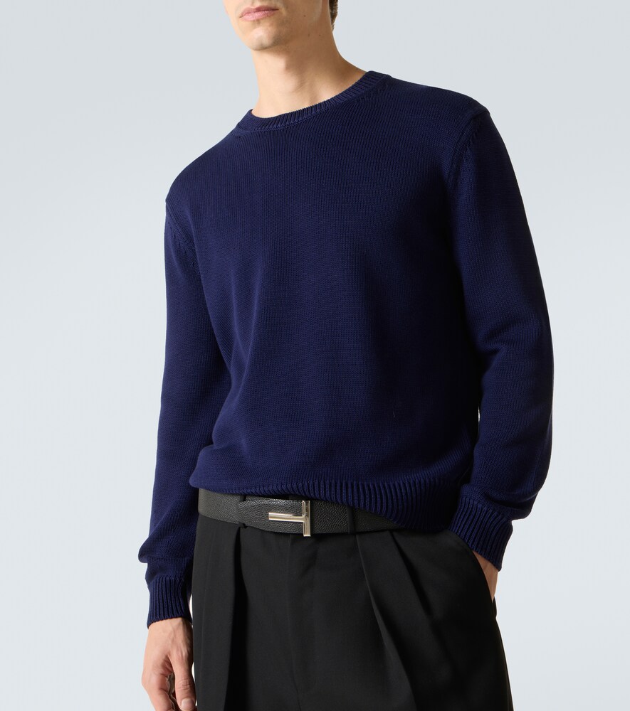  Tom Ford Tom Ford Pullover Aus Baumwolle Und Seide 