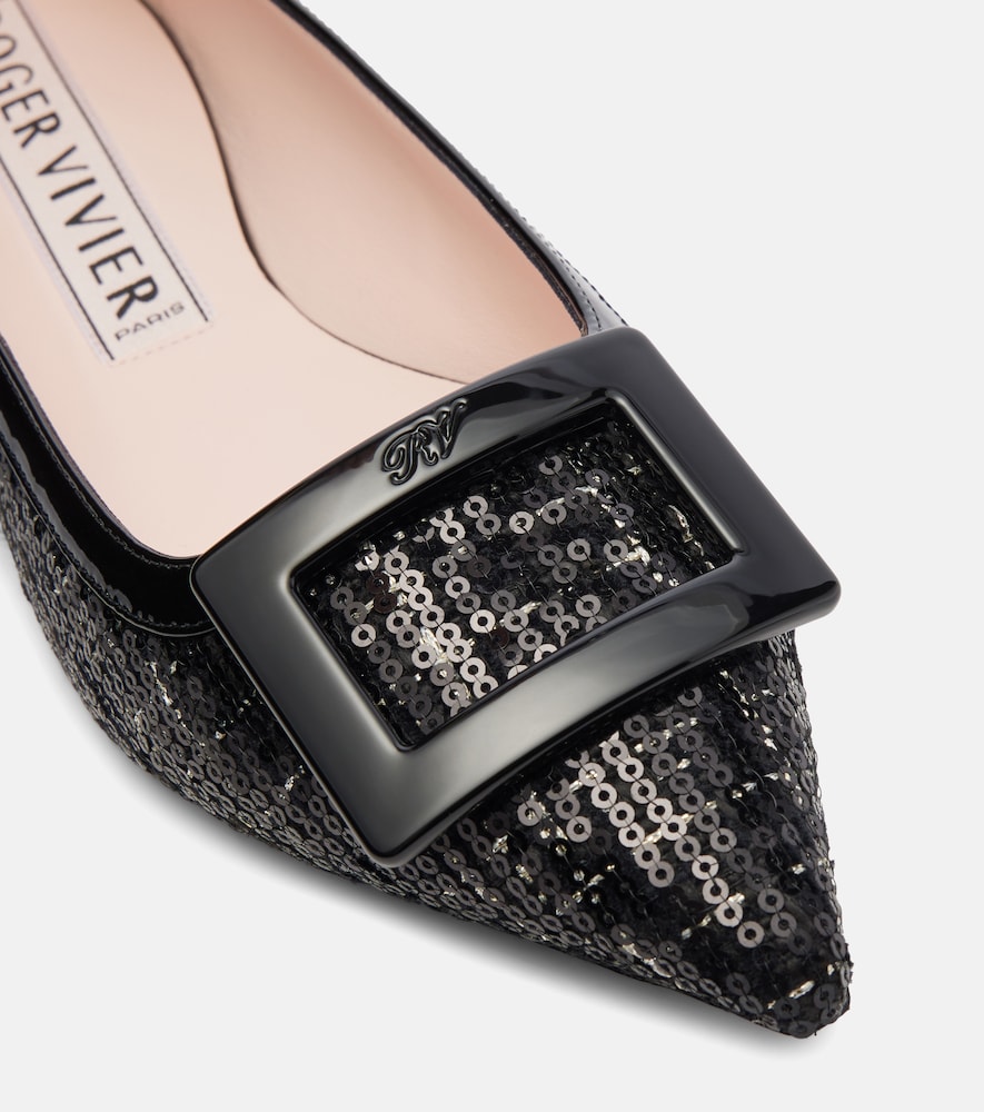 Gommettine Sequined Ballet Flats