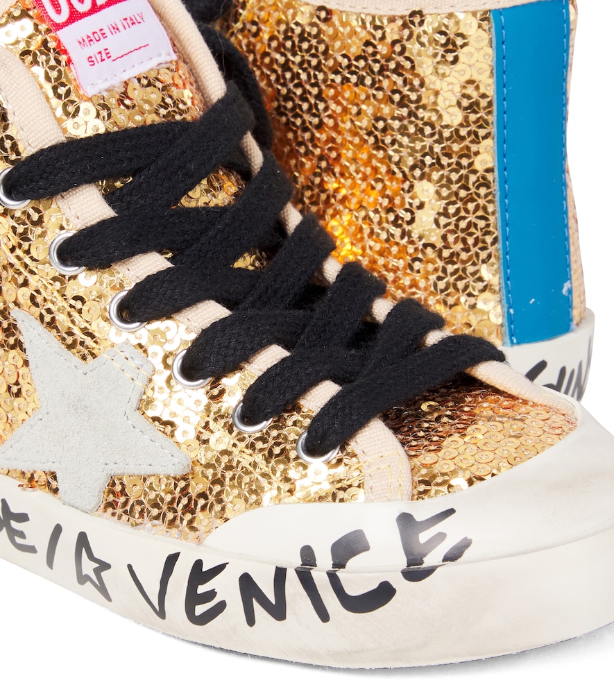  Golden Goose Kids Golden Goose Kids Sneakers Francy penstar Mit Pailletten 