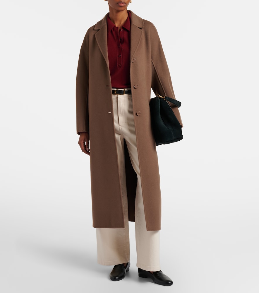 'S Max Mara Dama virgin wool wrap coat