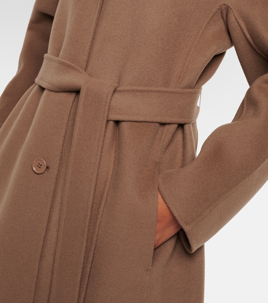  's Max Mara 's Max Mara Dama Virgin Wool Wrap Coat 