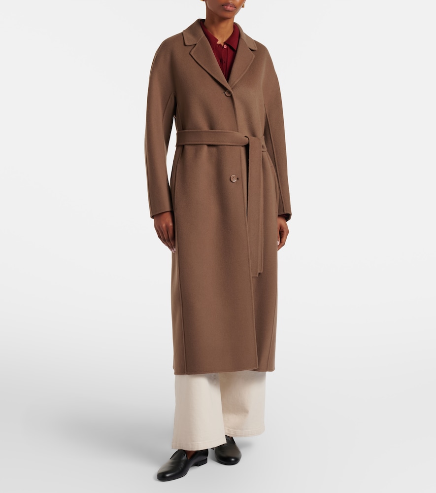  's Max Mara 's Max Mara Dama Virgin Wool Wrap Coat 