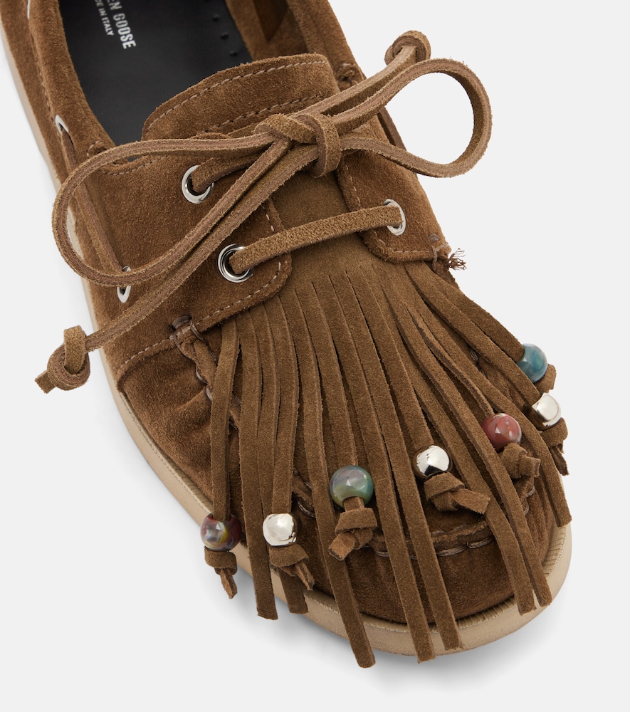 Golden Goose Golden Goose Segelschuhe Cruise Aus Veloursleder 