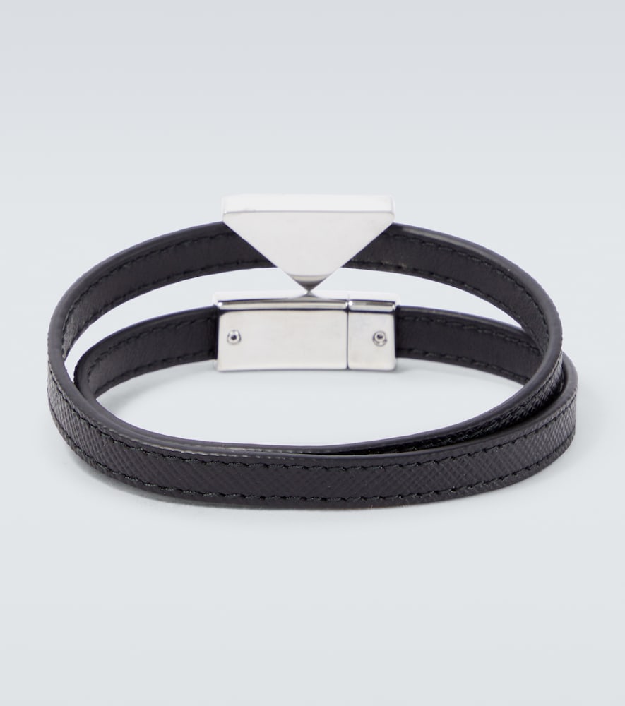  Prada Prada Armband Aus Saffiano-leder 